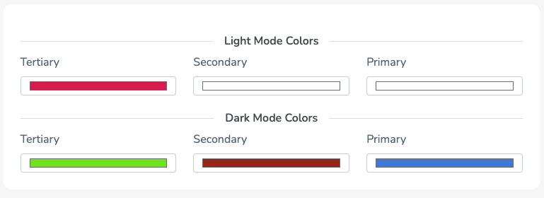 Theme Color